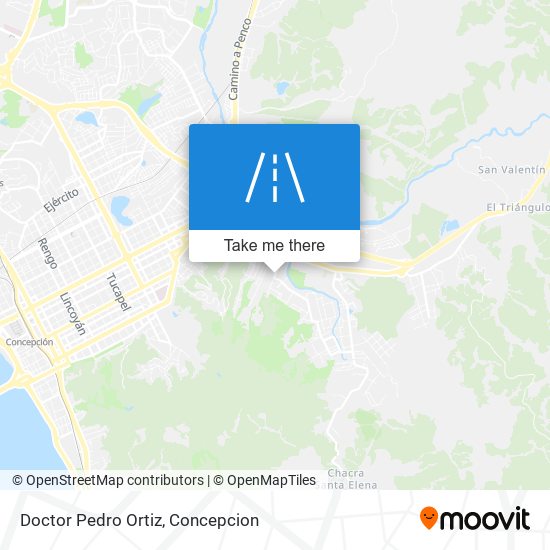 Doctor Pedro Ortiz map