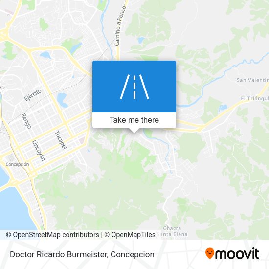 Mapa de Doctor Ricardo Burmeister