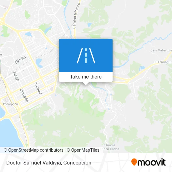 Doctor Samuel Valdivia map