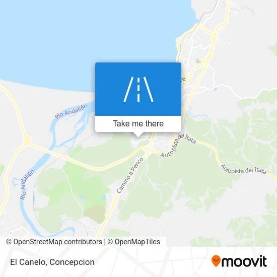 El Canelo map