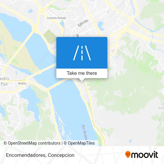 Mapa de Encomendadores