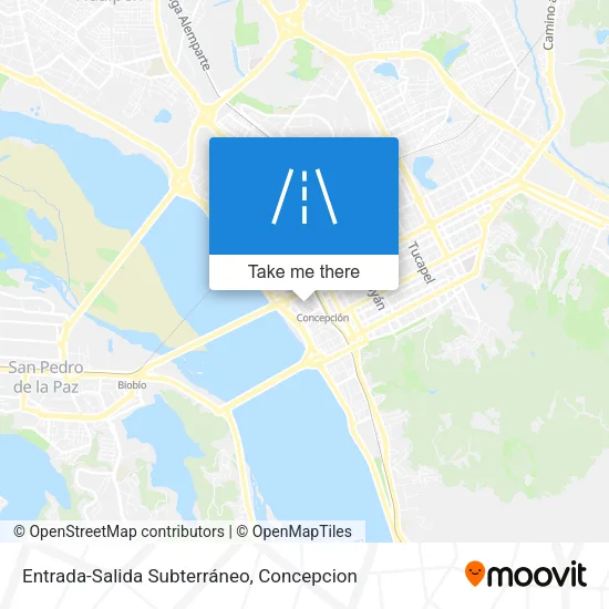 Mapa de Entrada-Salida Subterráneo