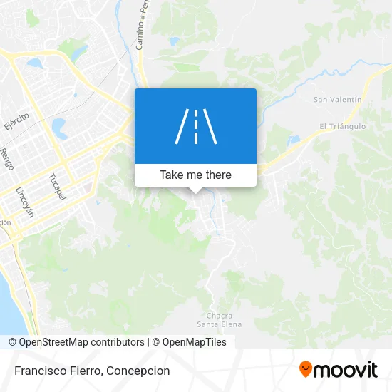 Francisco Fierro map