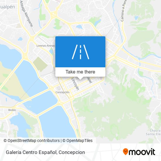 Galería Centro Español map