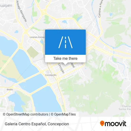 Mapa de Galería Centro Español