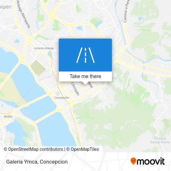 Mapa de Galería Ymca