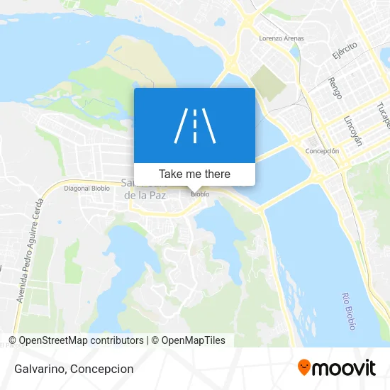 Galvarino map