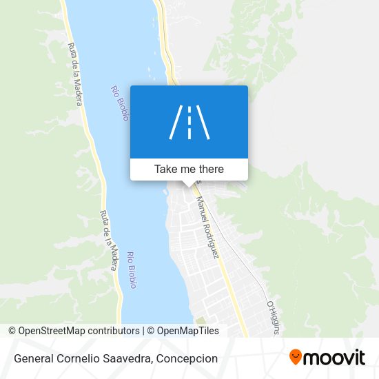General Cornelio Saavedra map