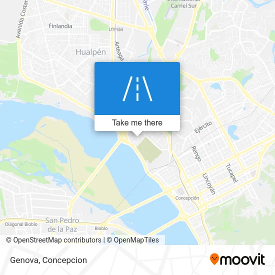 Genova map