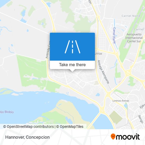 Hannover map