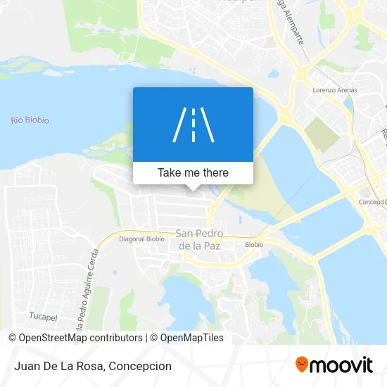 Juan De La Rosa map