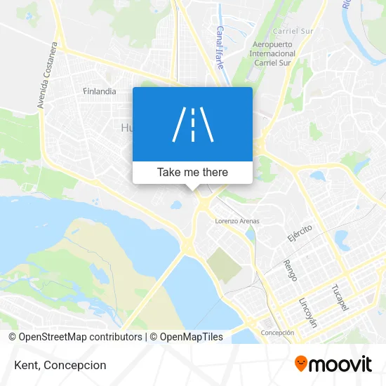 Kent map