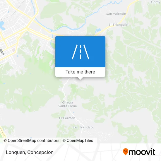 Lonquen map