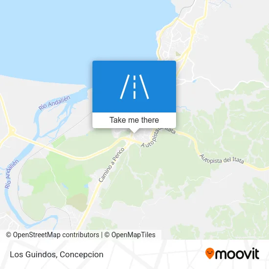 Los Guindos map