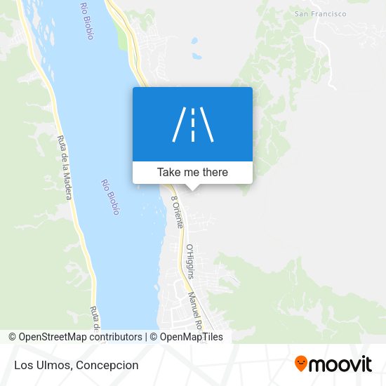 Mapa de Los Ulmos