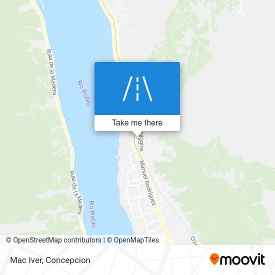 Mapa de Mac Iver