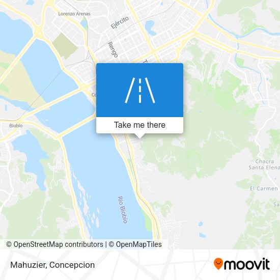 Mapa de Mahuzier