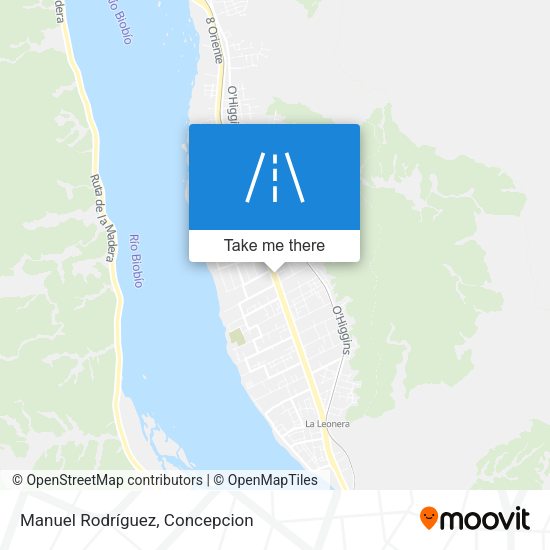 Manuel Rodríguez map