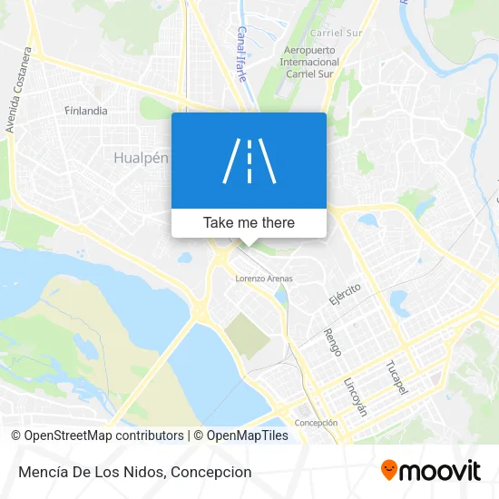 Mencía De Los Nidos map
