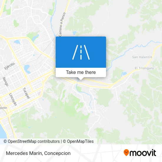 Mercedes Marín map