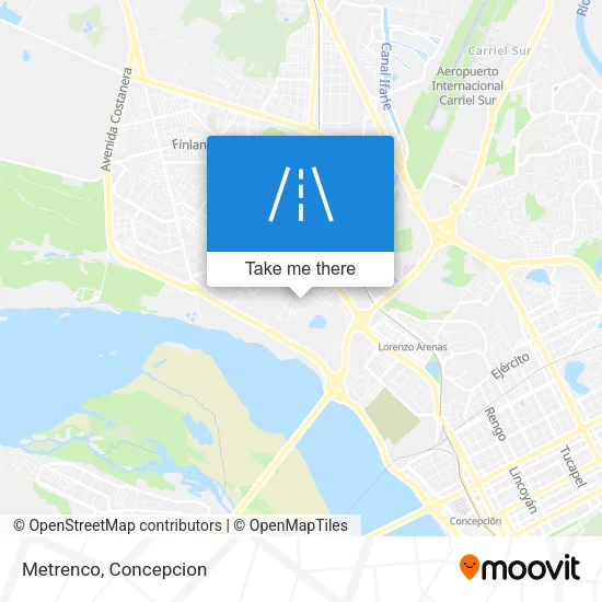 Metrenco map