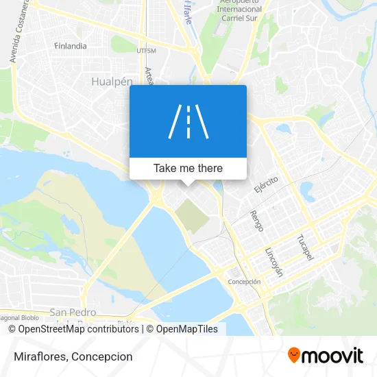 Miraflores map