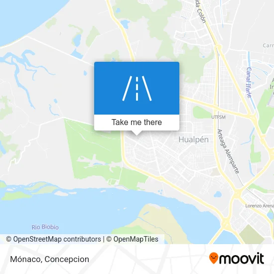 Mapa de Mónaco