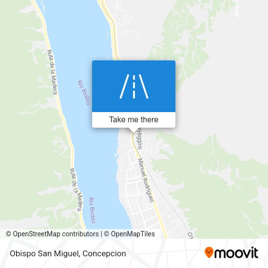 Obispo San Miguel map
