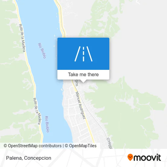 Palena map