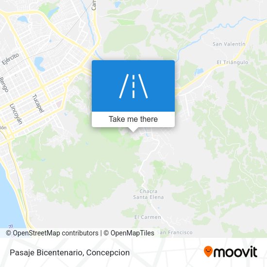 Pasaje Bicentenario map