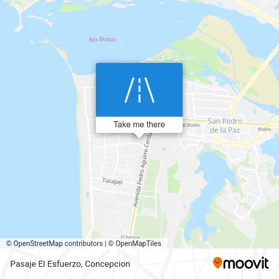Pasaje El Esfuerzo map