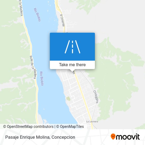 Mapa de Pasaje Enrique Molina