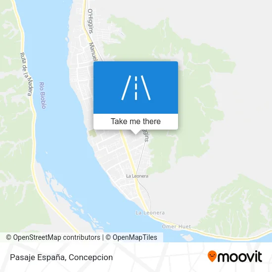 Mapa de Pasaje España