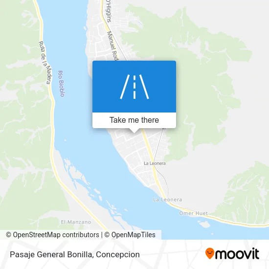 Pasaje General Bonilla map
