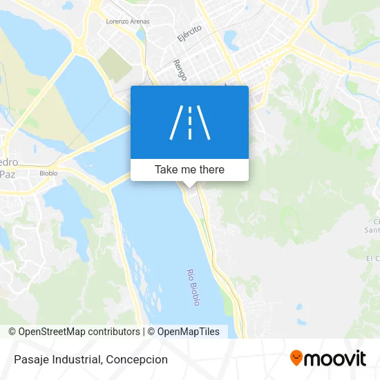Pasaje Industrial map