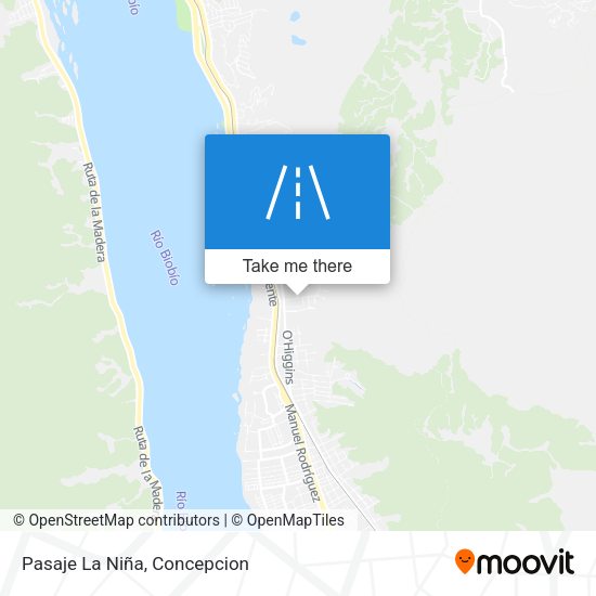Mapa de Pasaje La Niña