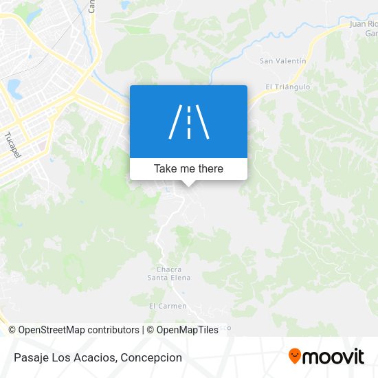 Pasaje Los Acacios map