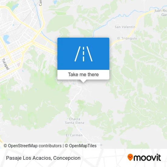 Mapa de Pasaje Los Acacios