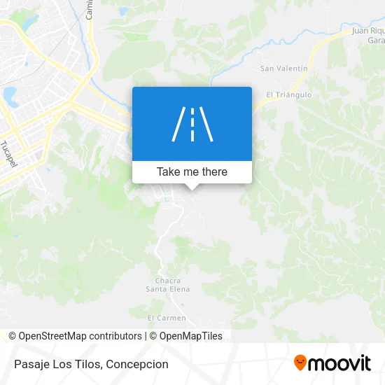Mapa de Pasaje Los Tilos