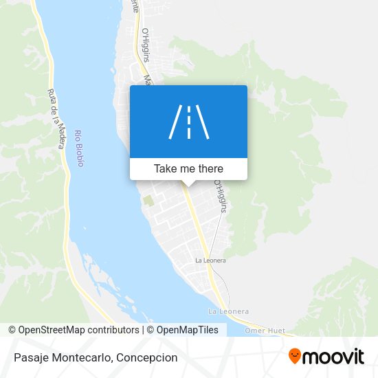 Mapa de Pasaje Montecarlo