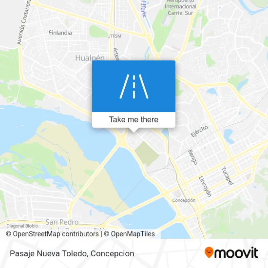 Pasaje Nueva Toledo map