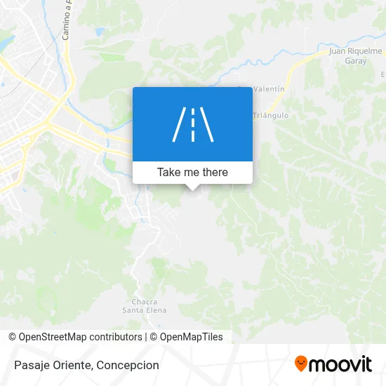 Pasaje Oriente map