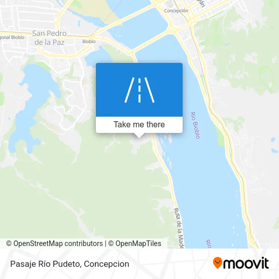 Pasaje Río Pudeto map