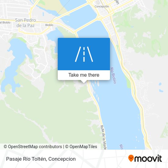 Pasaje Río Toltén map