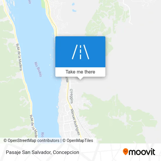 Pasaje San Salvador map