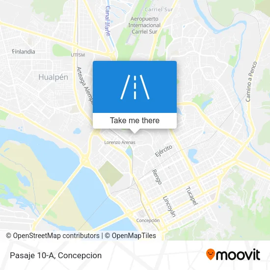 Mapa de Pasaje 10-A