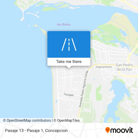 Mapa de Pasaje 13 - Pasaje 1
