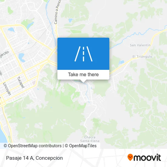 Pasaje 14 A map