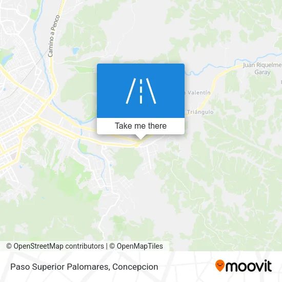 Paso Superior Palomares map