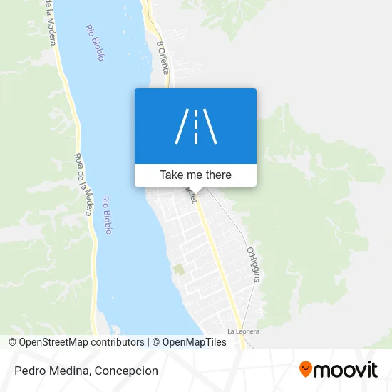 Pedro Medina map